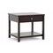 Baxton Studio Nashua Brown Modern Accent Table and Nightstand